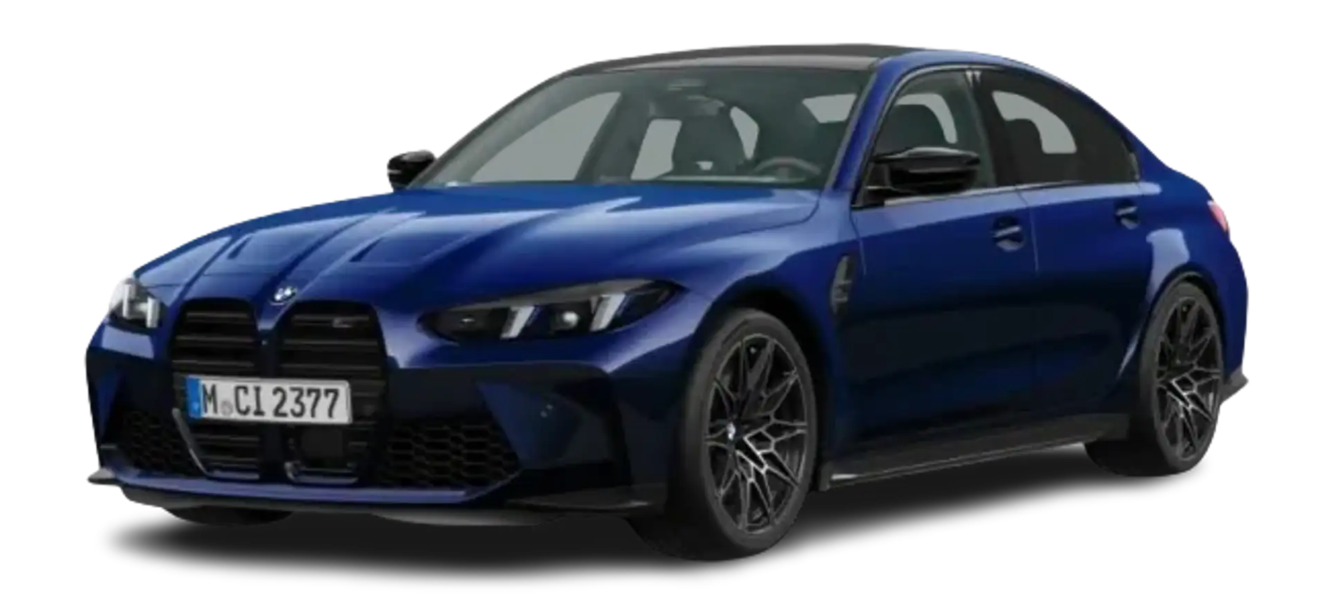 BMW M3 Limousine blau Konfigurationsbild