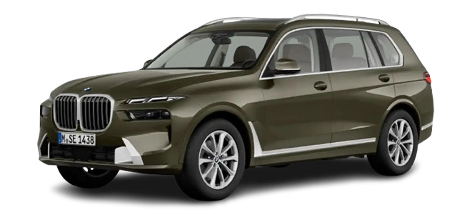 BMW X7 in manhatten from configurator