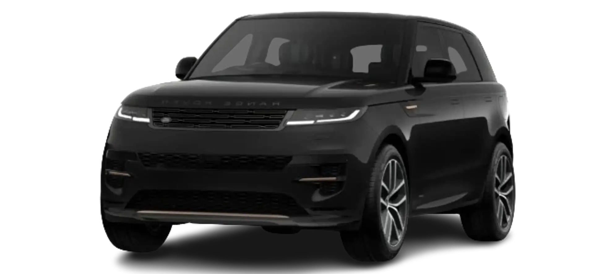 Range Rover Sport in black from configurator