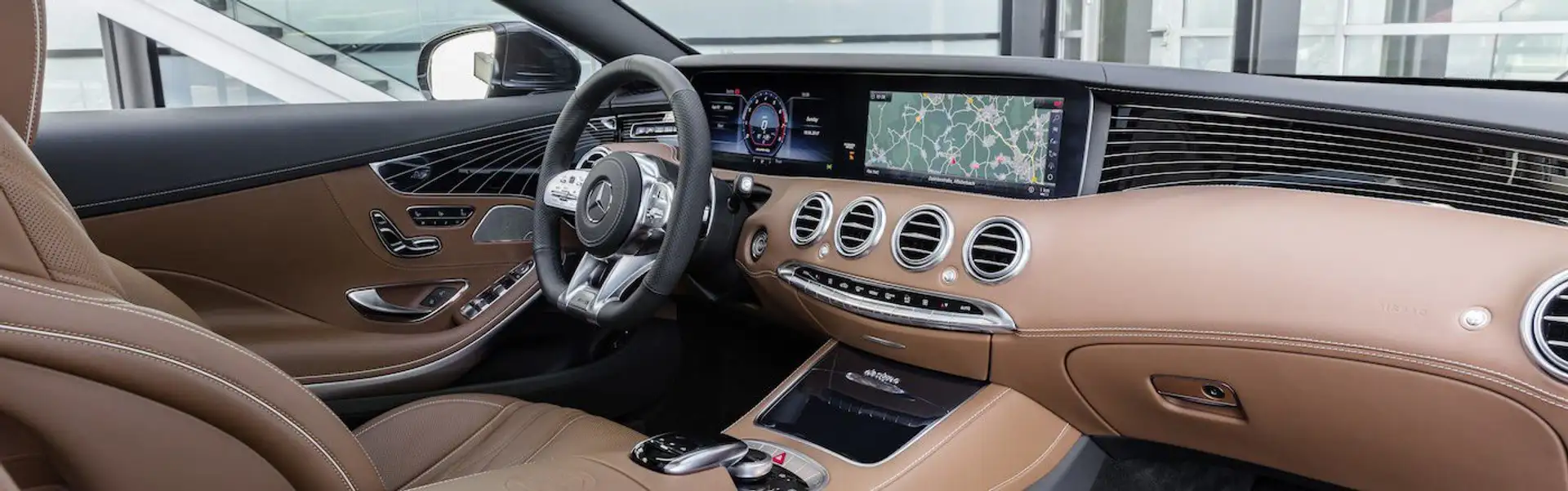 Mercedes S63 AMG mieten Interieur