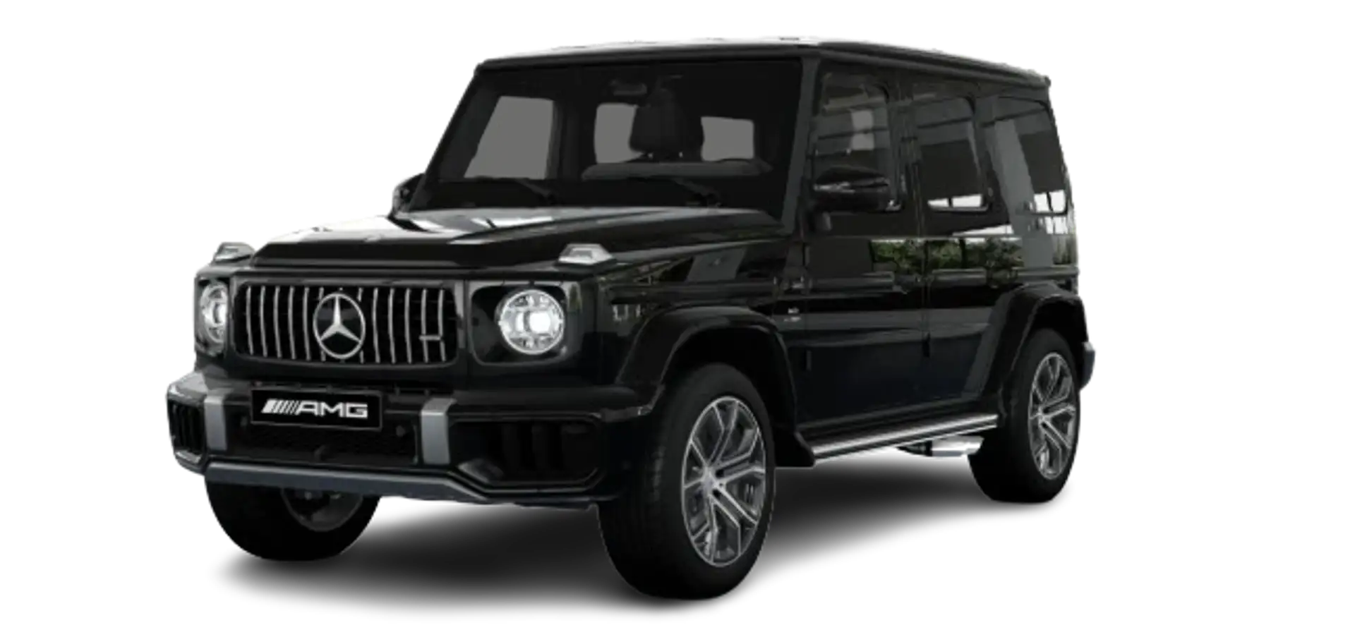Mercedes G63 AMG in black from configurator