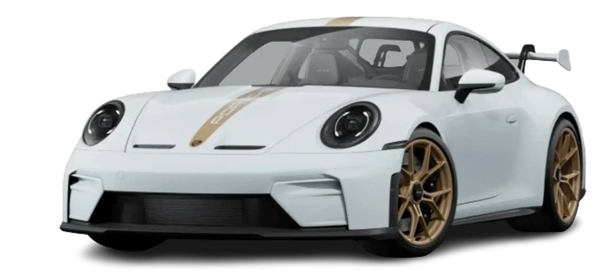 Porsche 911 GT3 in white as configuration picture