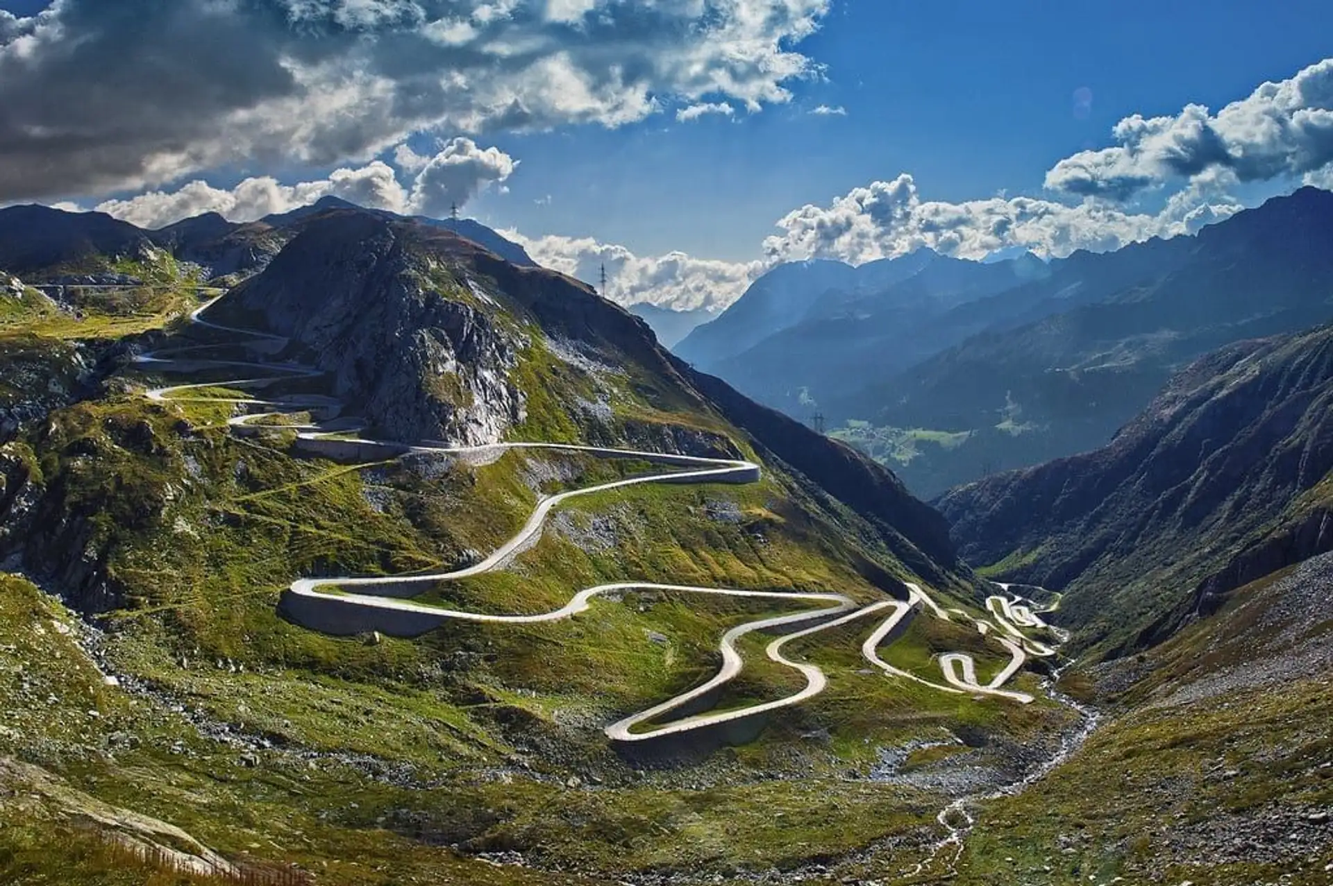 Alpenpasse Der Schweiz