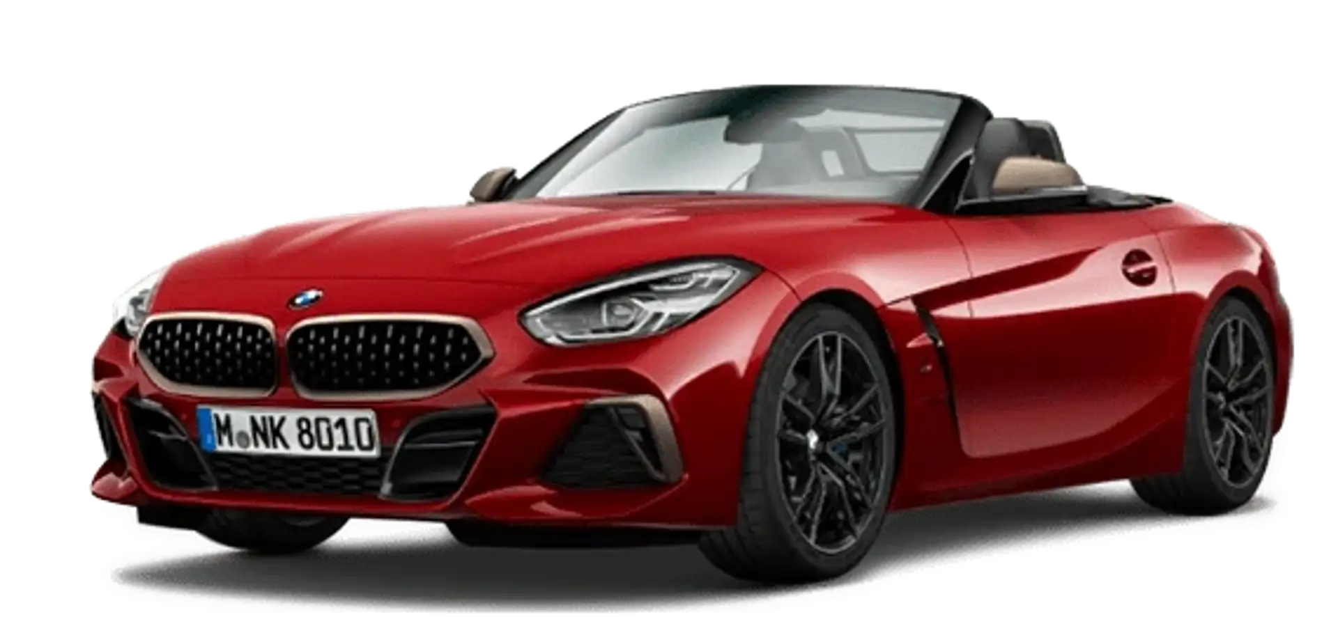 BMW Z4M40i red from configurator