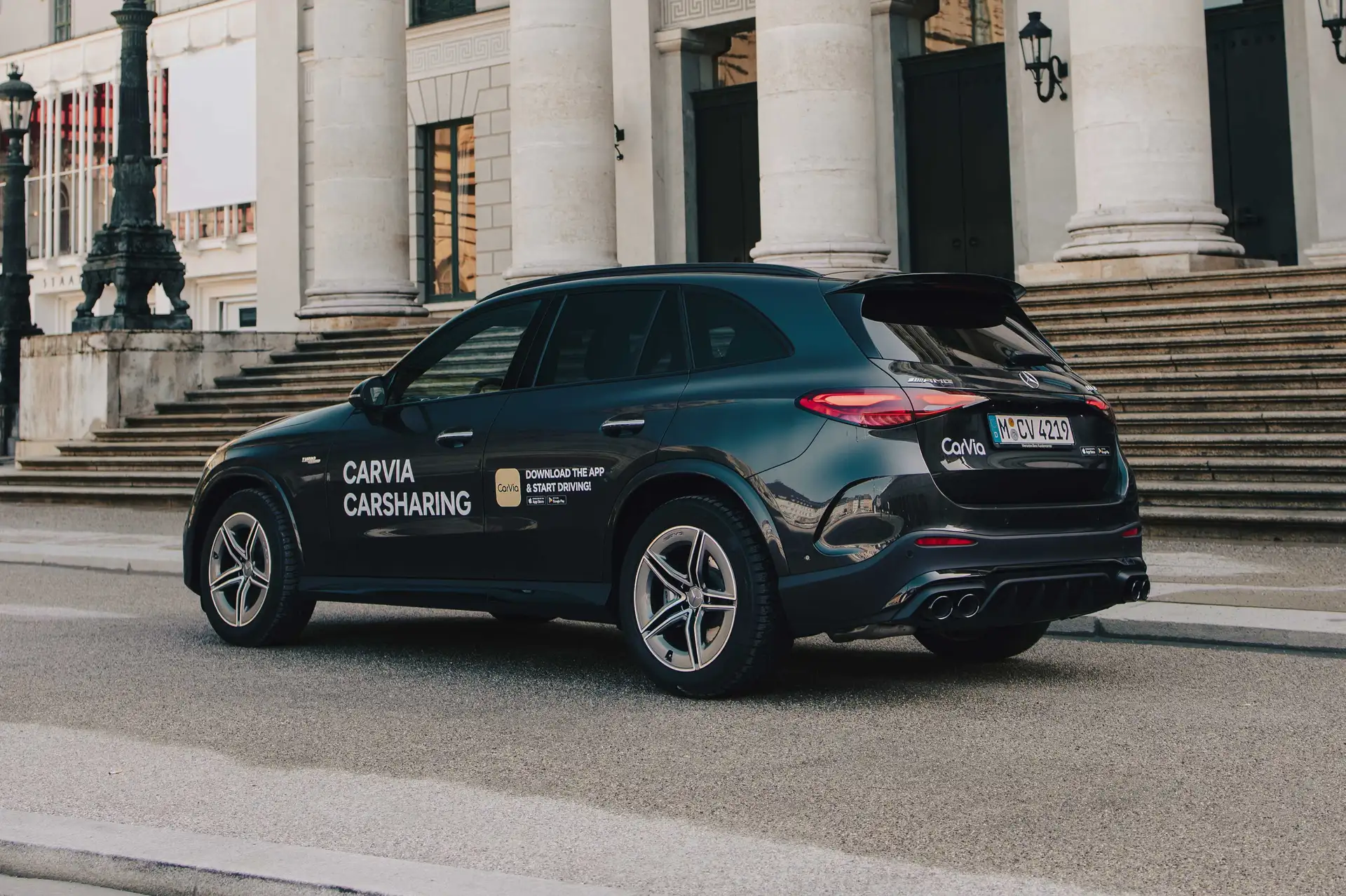 CarVia Carsharing Mercedes GLC AMG